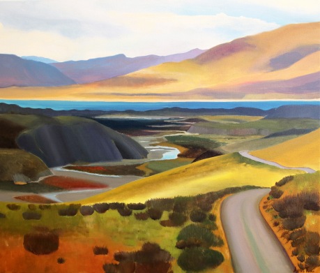No longer available -"Patagonia", 60 x 70 cm